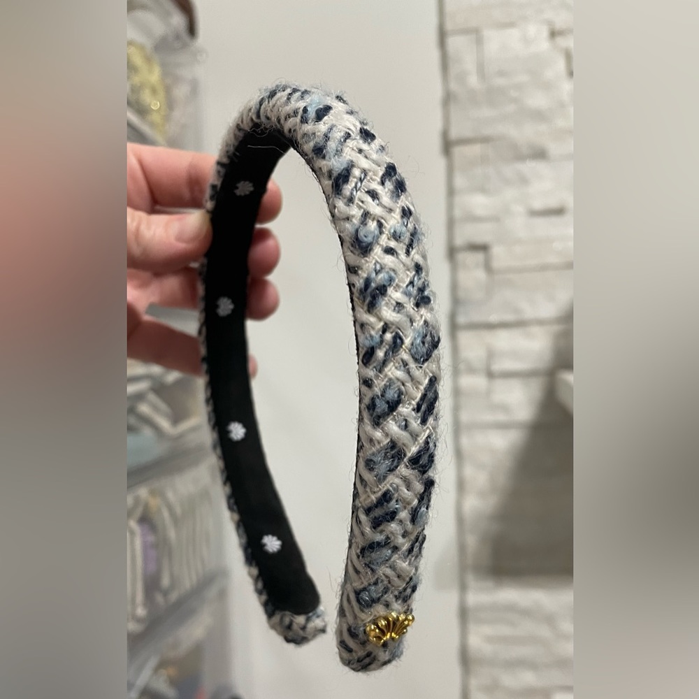 Lele Sadoughi Tweed Gigi Headband